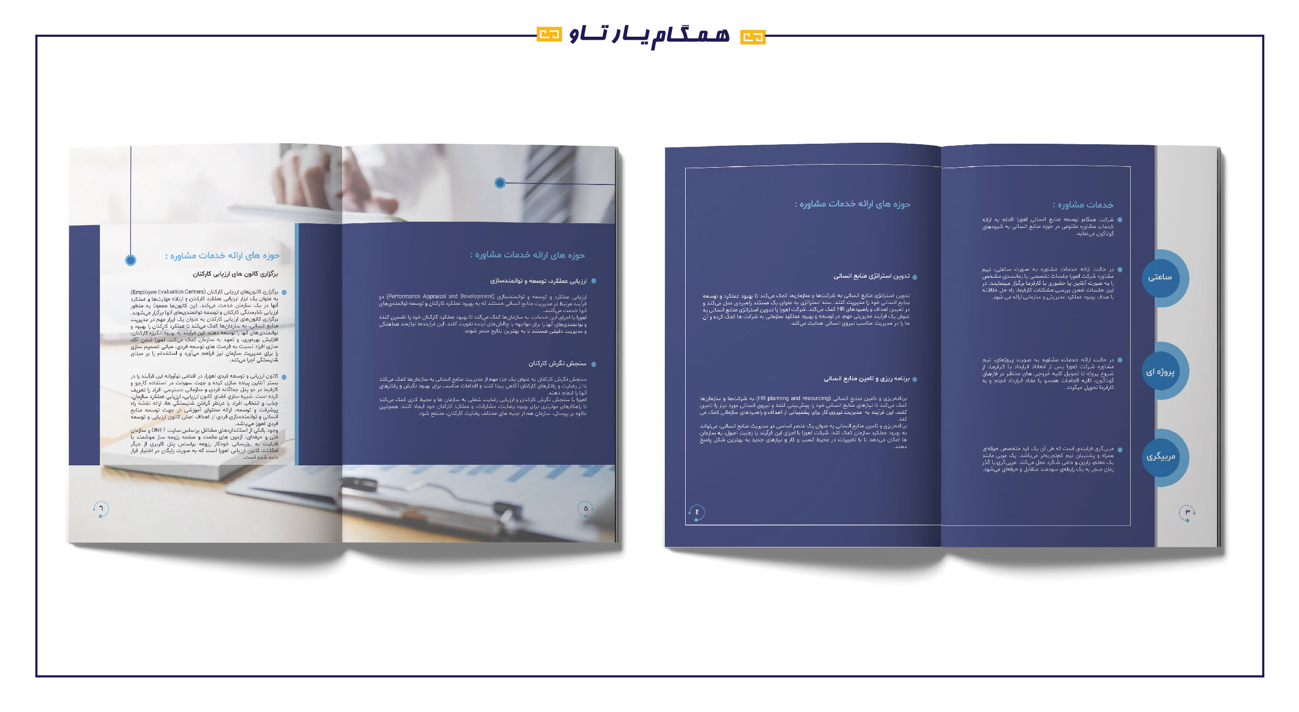 طراحی کاتالوگ اهورا